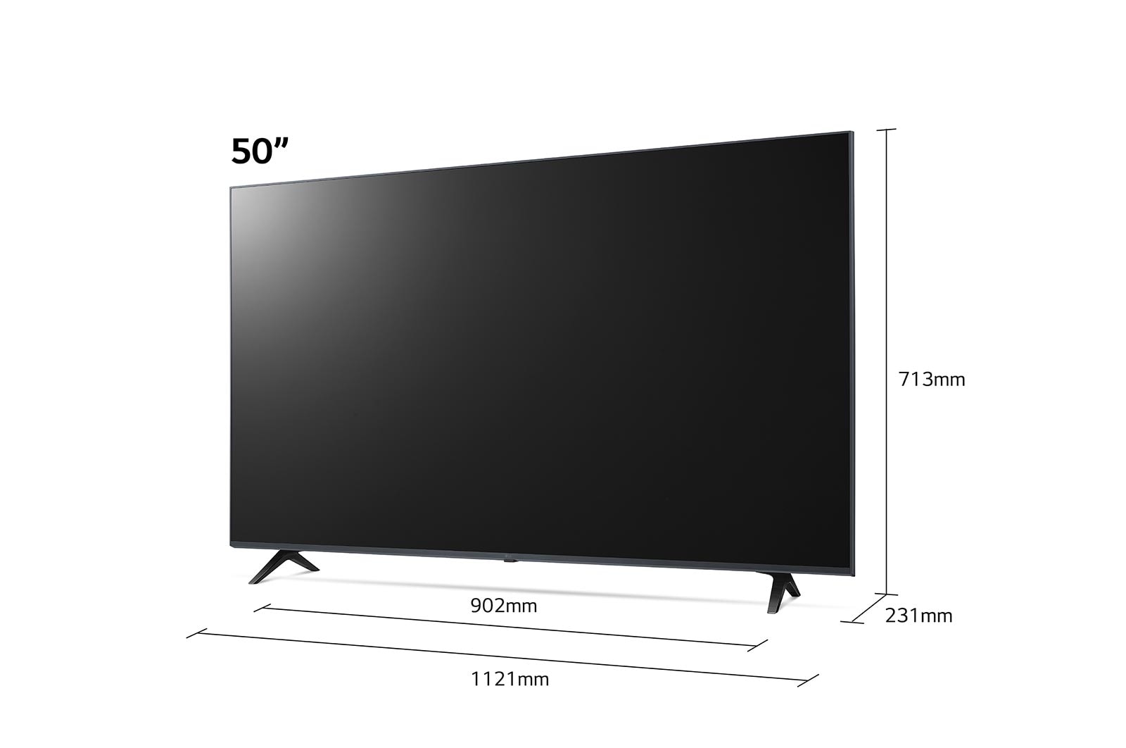 LG LED UP77 50" 4K Smart TV, 50UP77006LB