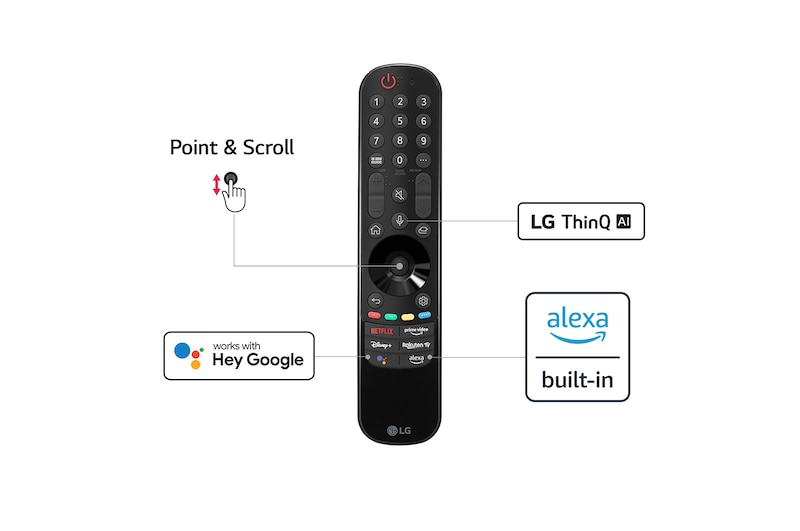 LG NanoCell NANO76 55 inch TV 2022, 55NANO766QA