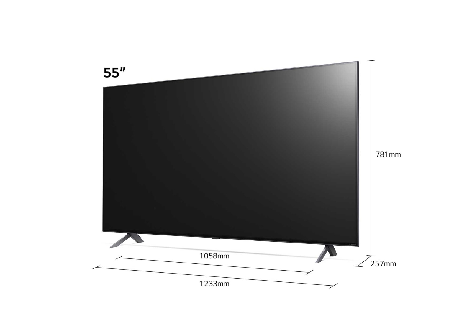 LG NanoCell NANO80 55" 4K Smart TV, 55NANO806PA