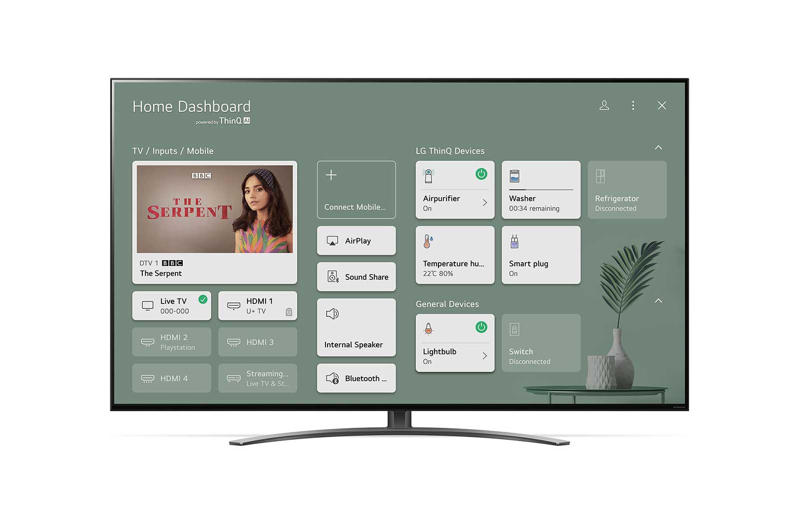 LG NanoCell NANO81 55" 4K Smart TV, 55NANO816PA