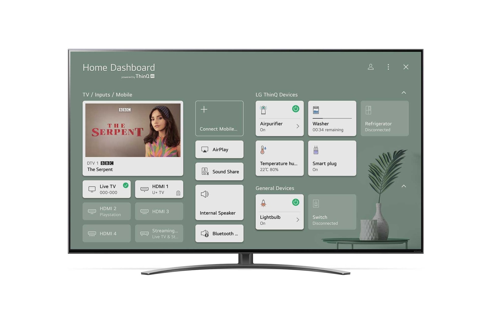 LG NanoCell NANO86 55" 4K Smart TV, 55NANO866PA