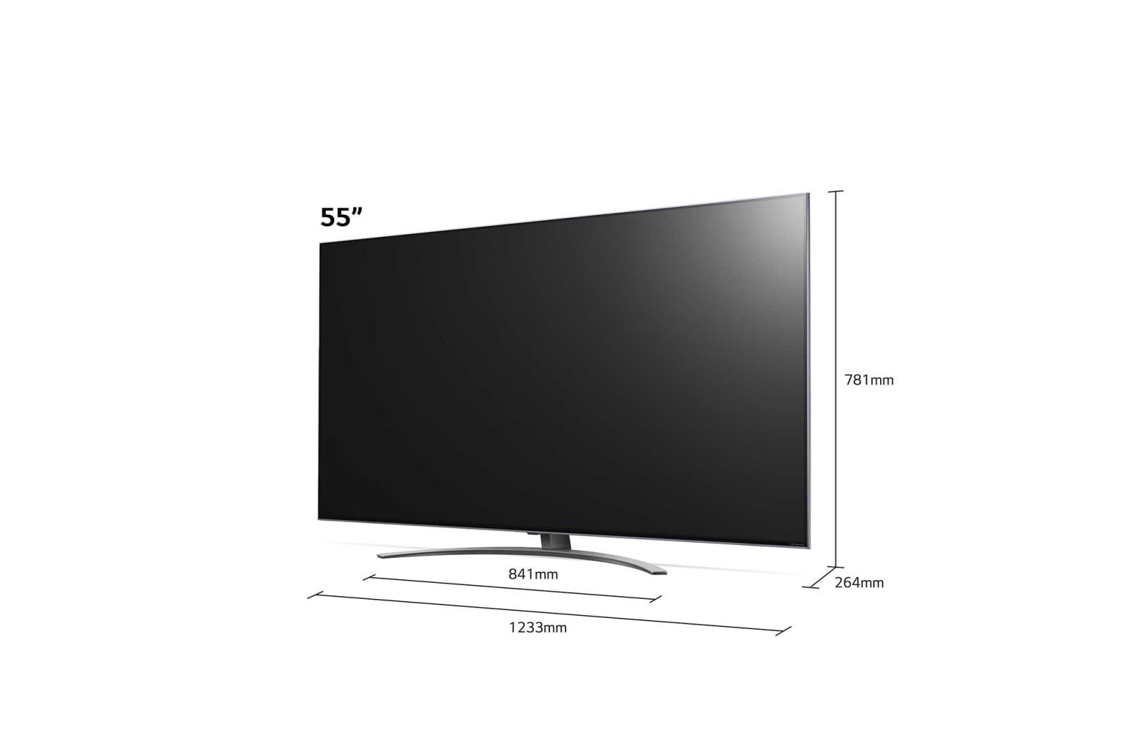 LG NanoCell NANO86 55" 4K Smart TV, 55NANO866PA