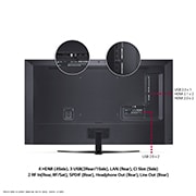 LG NanoCell NANO86 55" 4K Smart TV, 55NANO866PA