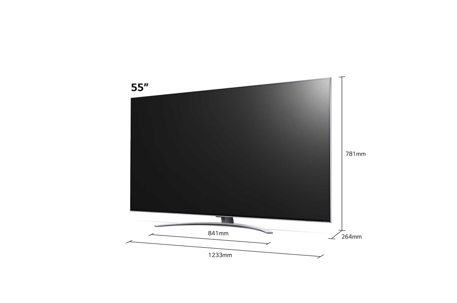 LG NanoCell NANO88 55" 4K Smart TV, 55NANO886PB