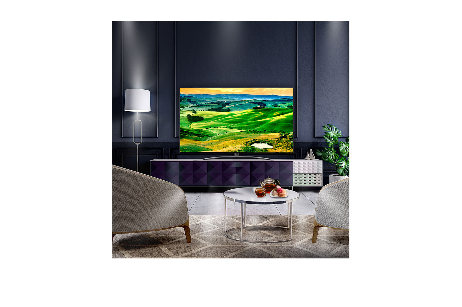 LG QNED QNED81 55 inch TV 2022, 55QNED816QA