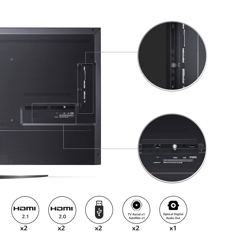 LG QNED MiniLED QNED86 55, 55QNED866QA