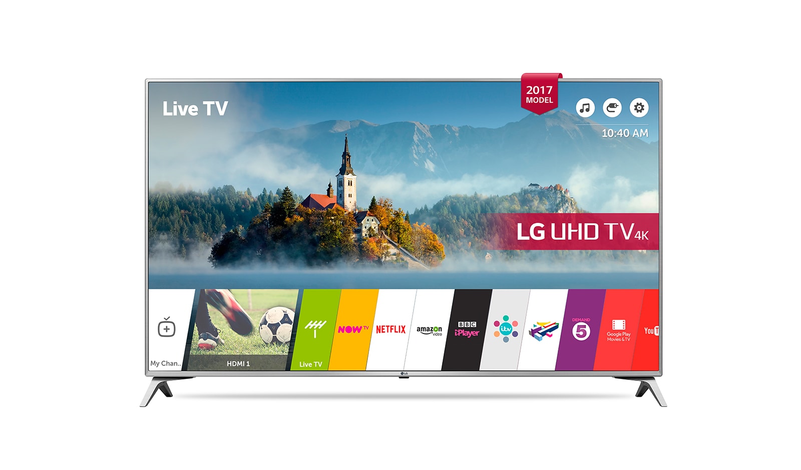 LG 55" LG ULTRA HD 4K TV, 55UJ651V