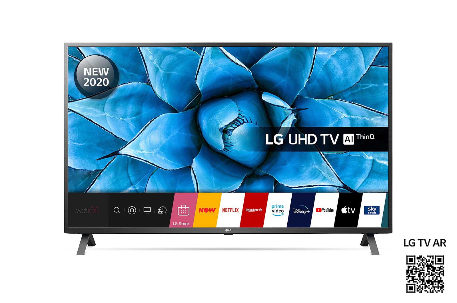 LG UN73 55 inch 4K Smart UHD TV, 55UN73006LA