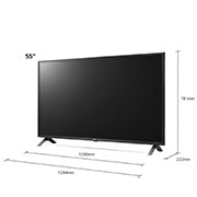 LG UN73 55 inch 4K Smart UHD TV, 55UN73006LA