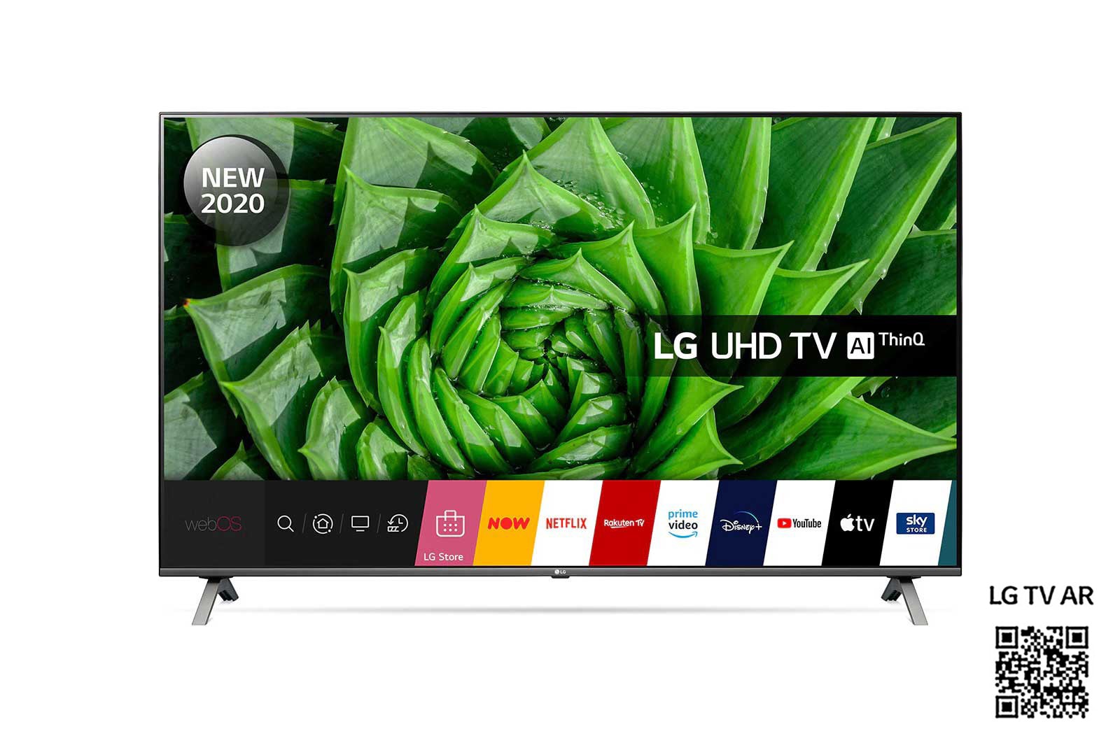 LG UN80 55 inch 4K Smart UHD TV, 55UN80006LA