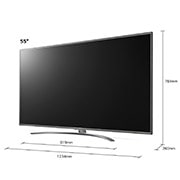 LG UN81 55 inch 4K Smart UHD TV, 55UN81006LB