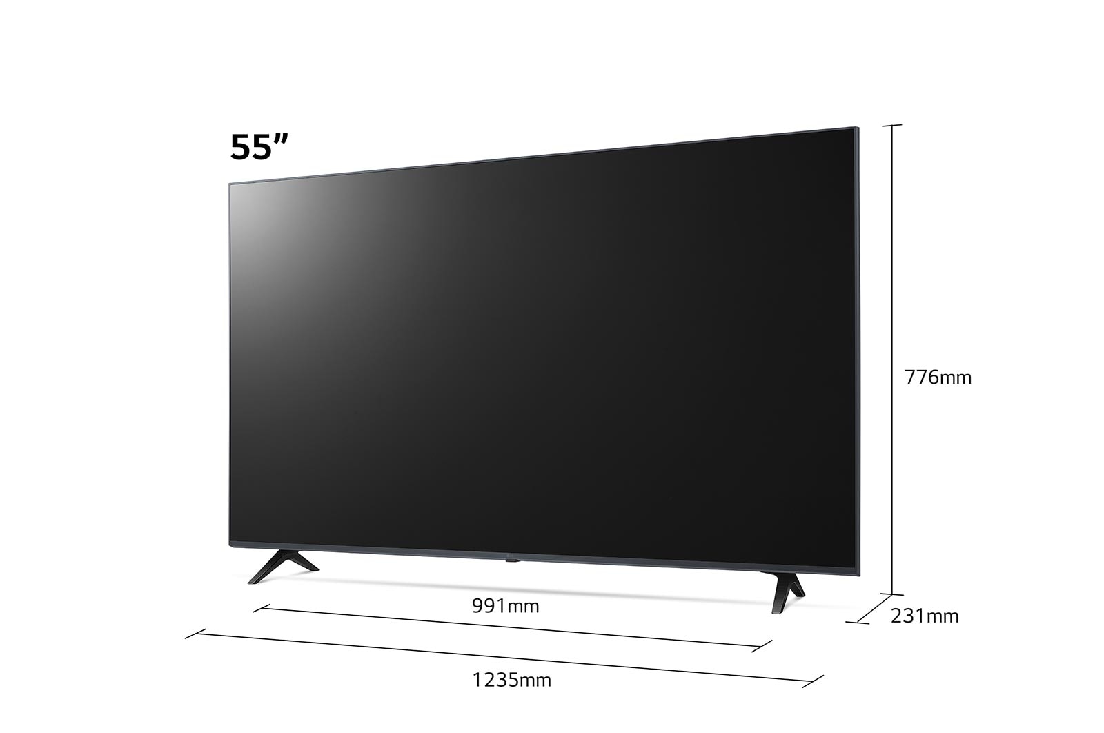 LG LED UP77 55" 4K Smart TV, 55UP77006LB