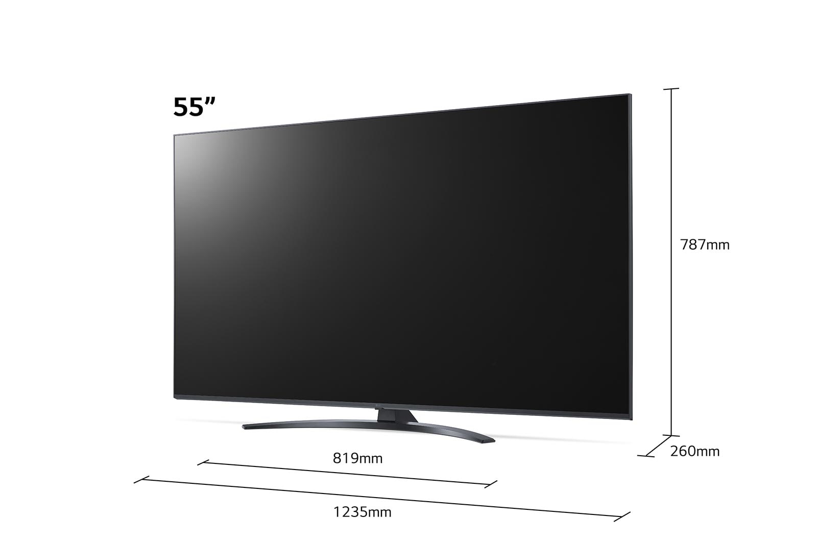 LG LED UP78 55" 4K Smart TV, 55UP78006LB