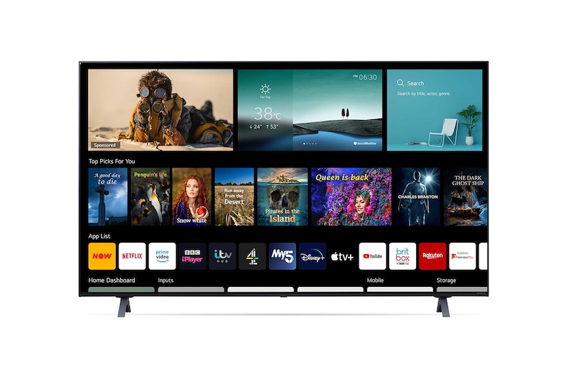 LG NanoCell NANO75 65" 4K Smart TV, 65NANO756PA