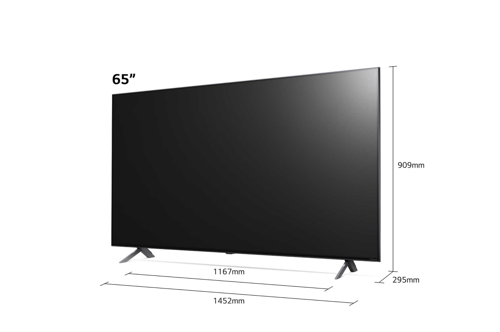 LG NanoCell NANO80 65" 4K Smart TV, 65NANO806PA