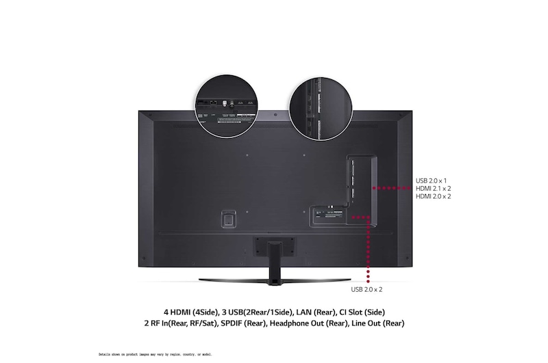 LG NanoCell NANO86 65" 4K Smart TV, 65NANO866PA