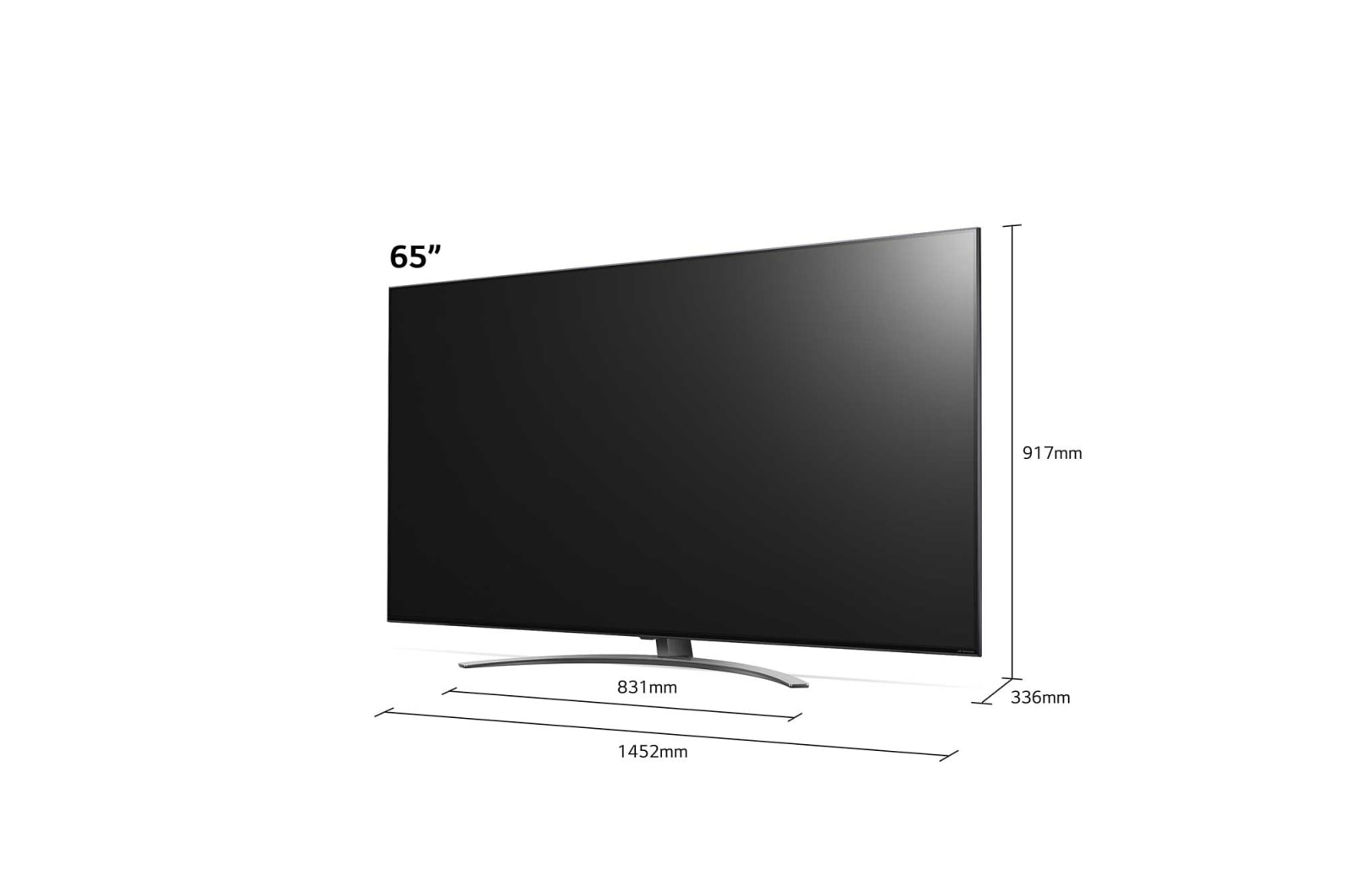 LG NanoCell NANO86 65" 4K Smart TV, 65NANO866PA