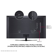 LG NanoCell NANO86 65" 4K Smart TV, 65NANO866PA