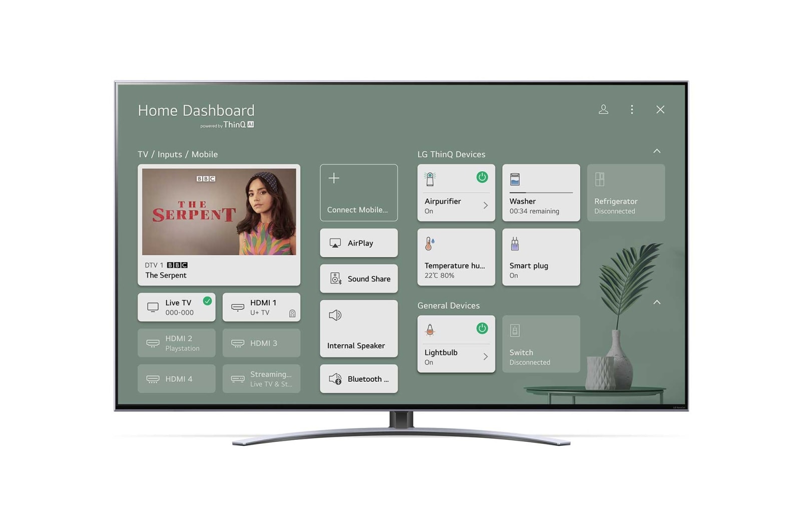 LG NanoCell NANO88 65" 4K Smart TV, 65NANO886PB