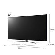 LG Nano91 55 inch 4K NanoCell TV, 55NANO916NA