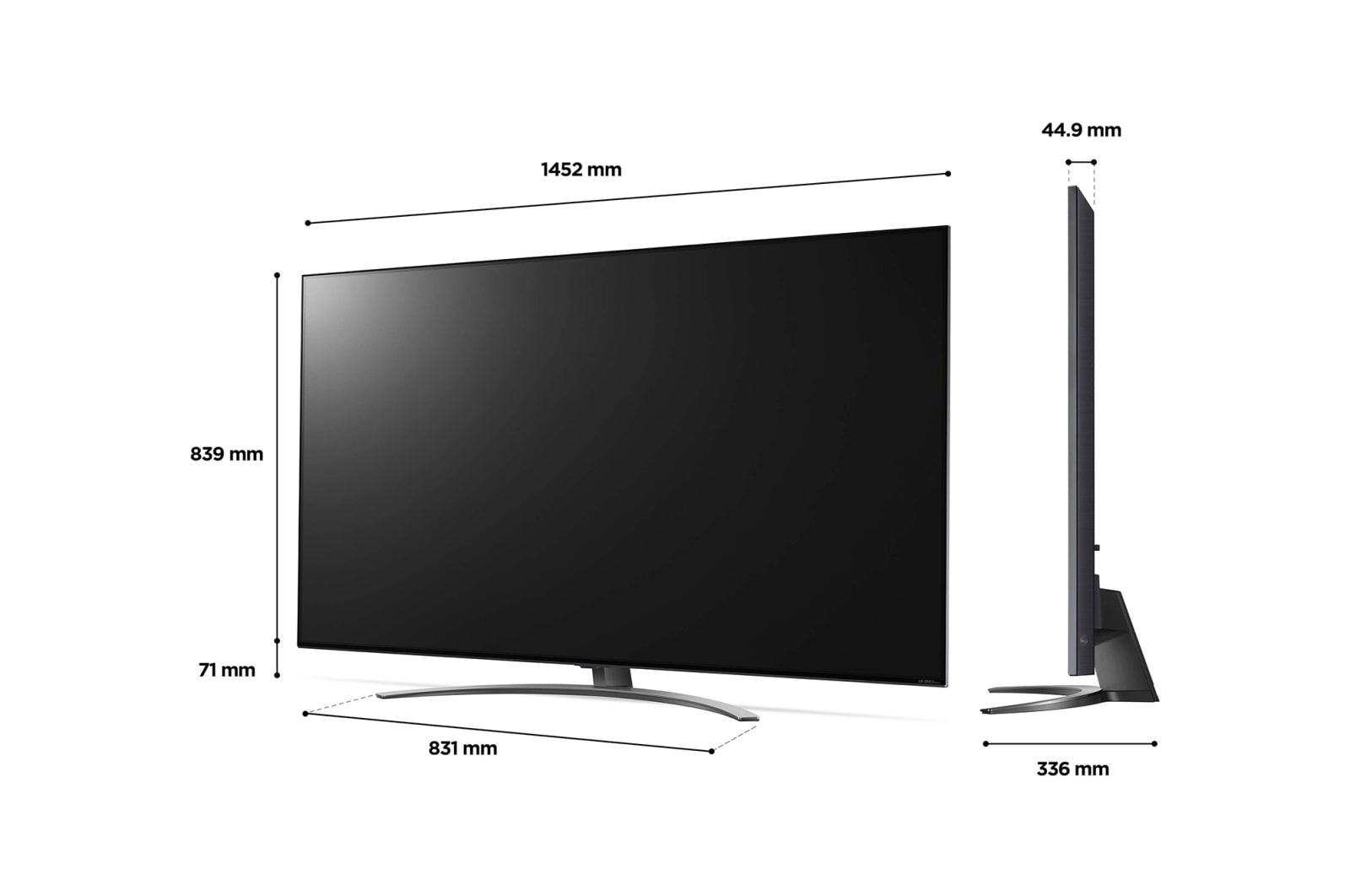 LG QNED MiniLED QNED86 65 inch TV 2022, 65QNED866QA