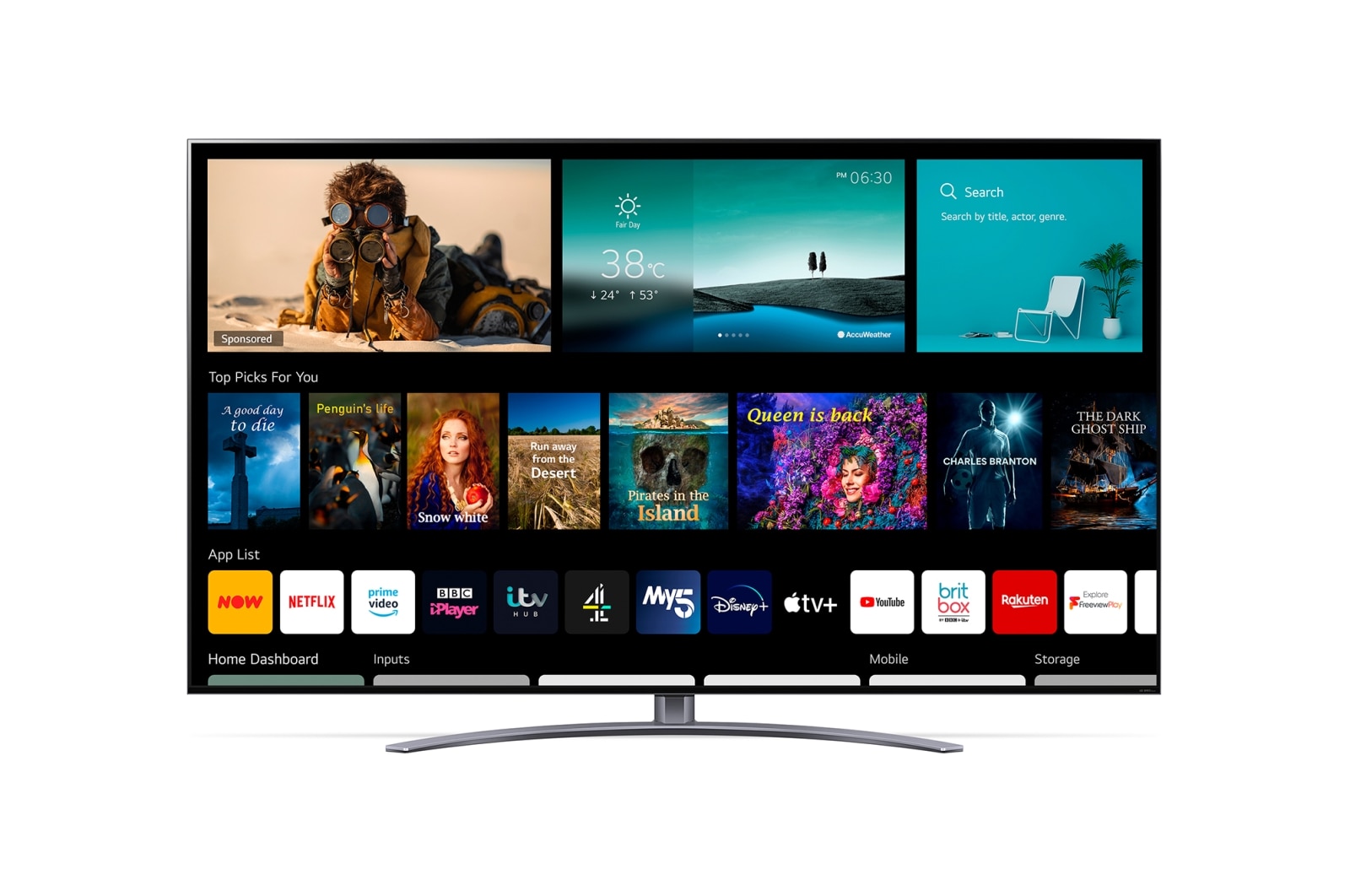 LG QNED MiniLED QNED91 65 inch 4K Smart TV 2022, 65QNED916PA