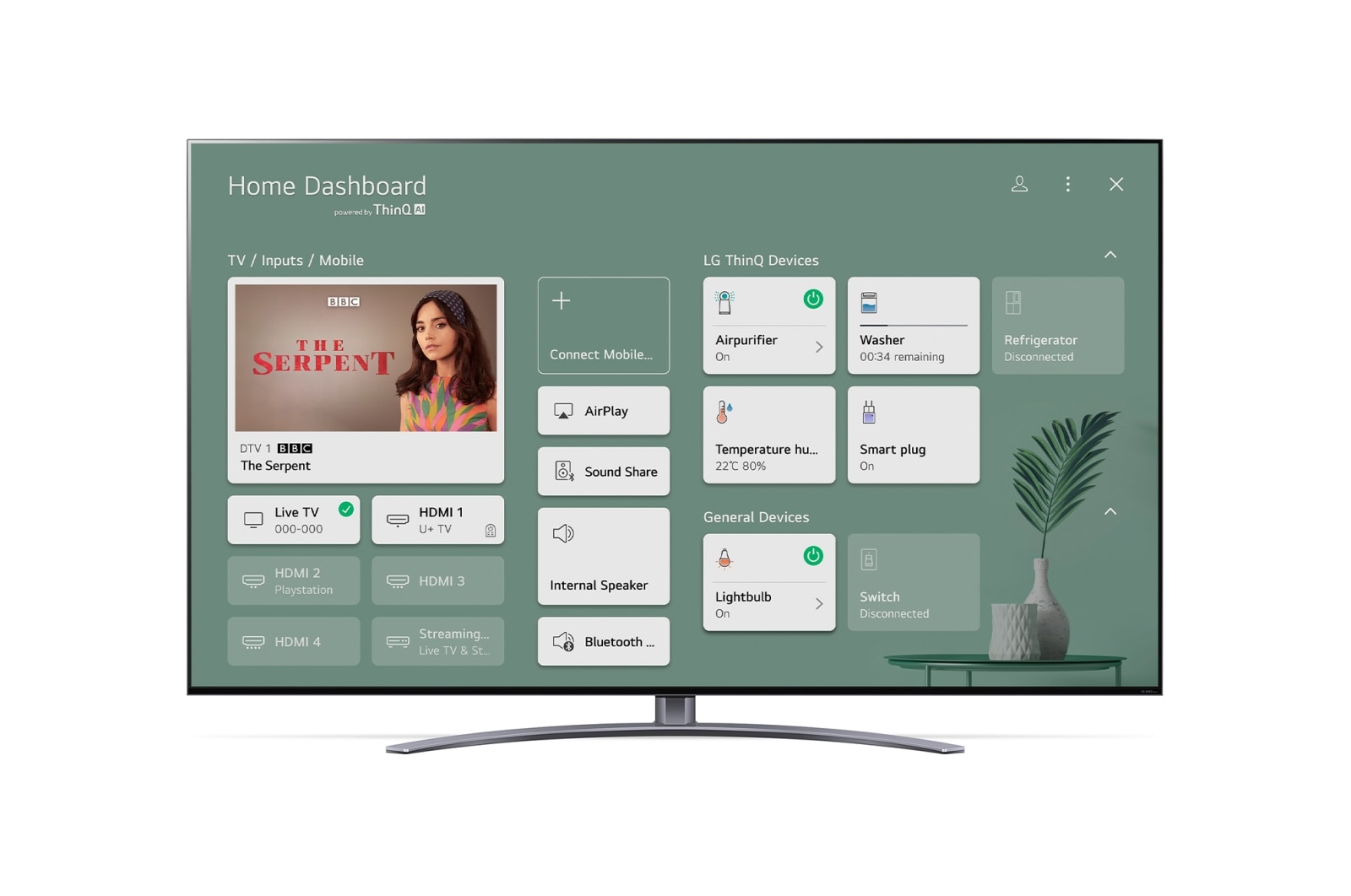 LG QNED MiniLED QNED91 65 inch 4K Smart TV 2022, 65QNED916PA