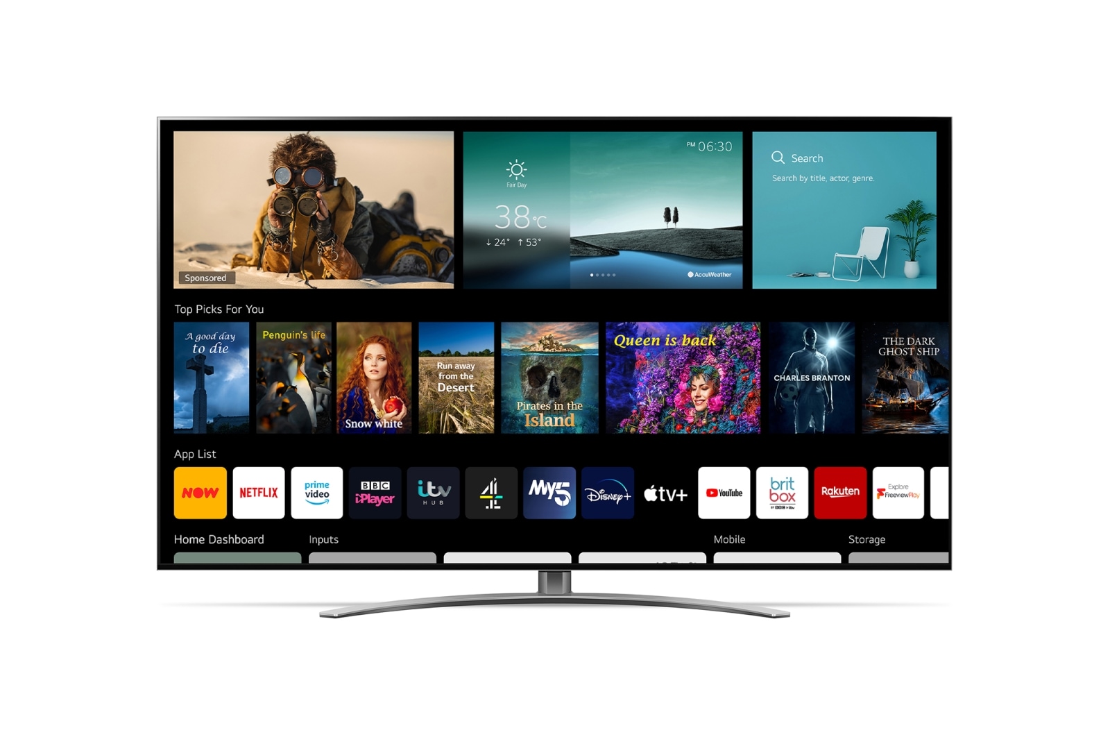 LG QNED MiniLED QNED99 65" 8K Smart TV, 65QNED996PB