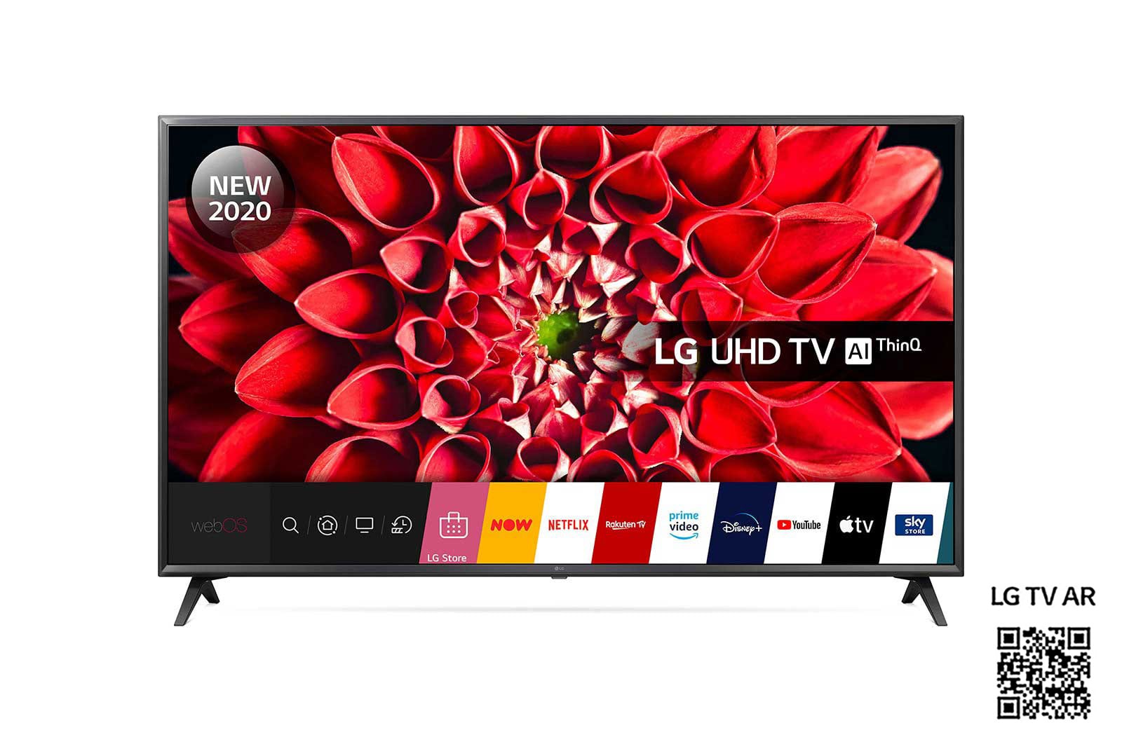 LG UN71 65 inch 4K Smart UHD TV, 65UN71006LB