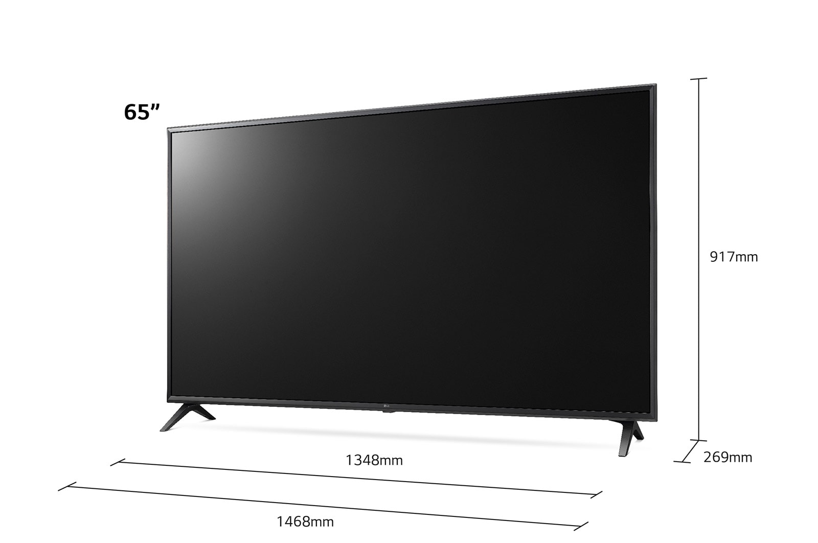 LG UN71 65 inch 4K Smart UHD TV, 65UN71006LB
