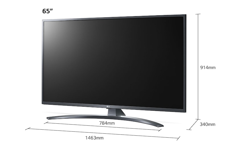 LG UN74 65 inch 4K Smart UHD TV, 65UN74006LB