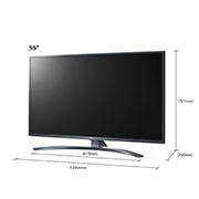 LG UN74 55 inch 4K Smart UHD TV, 55UN74006LB