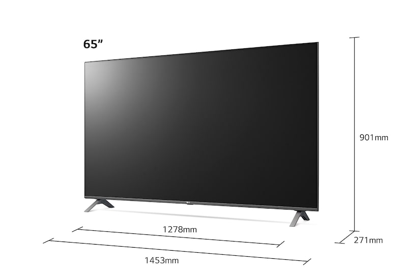 LG UN80 65 inch 4K Smart UHD TV, 65UN80006LA