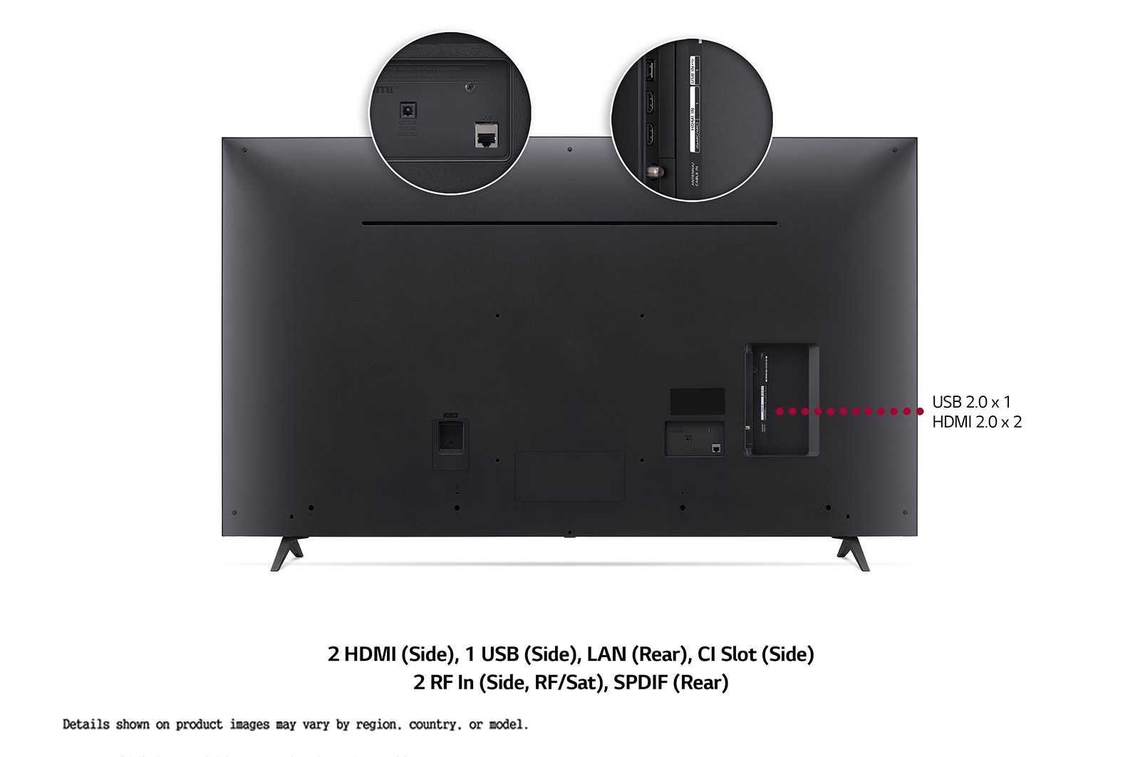 LG LED UP77 65" 4K Smart TV, 65UP77006LB