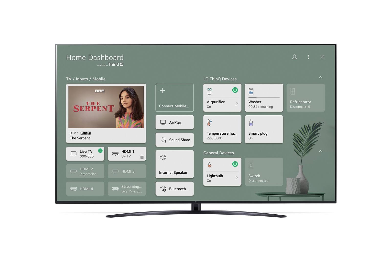 LG LED UP81 70" 4K Smart TV, 70UP81006LA