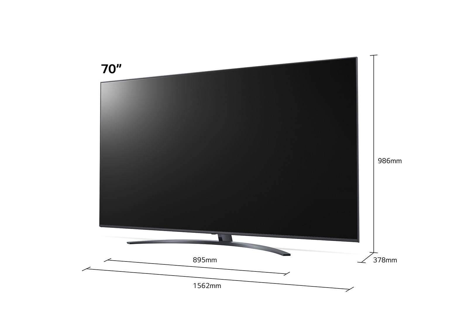 LG LED UP81 70" 4K Smart TV, 70UP81006LA