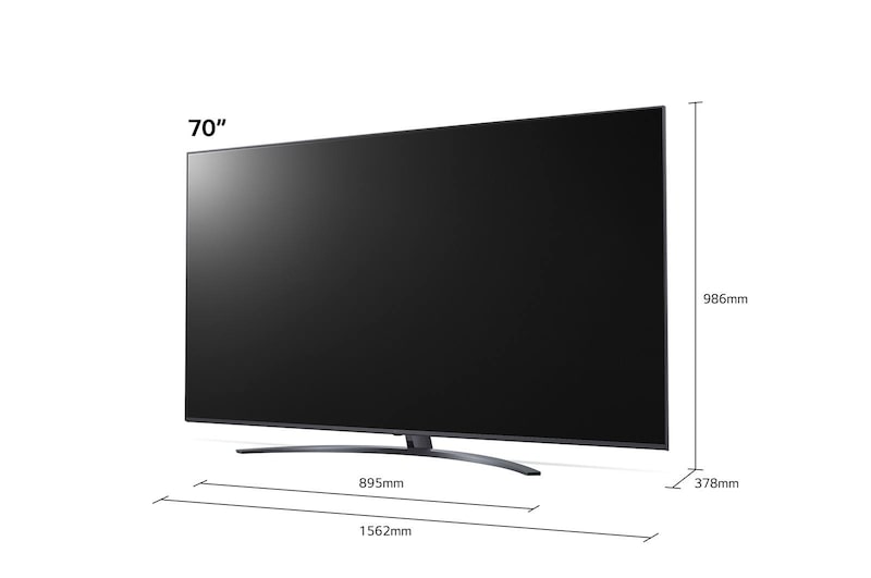 LG LED UP81 70" 4K Smart TV, 70UP81006LA