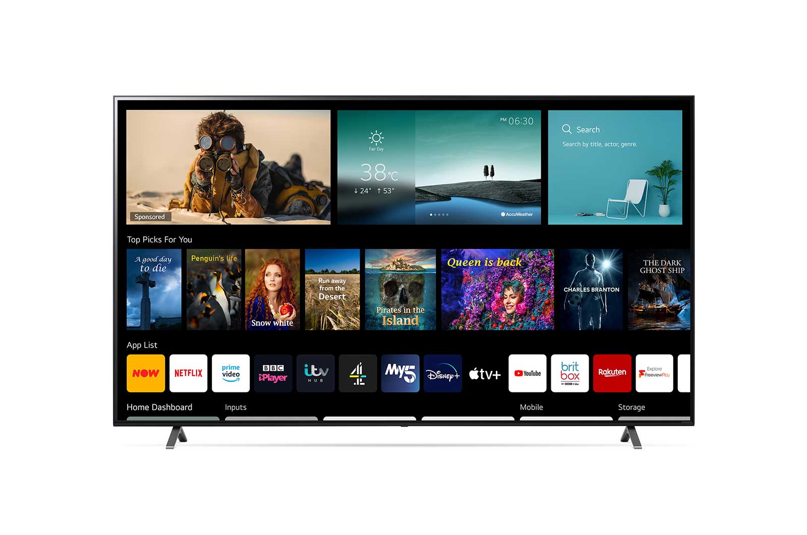 LG NanoCell NANO75 75" 4K Smart TV, 75NANO756PA