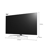 LG NanoCell NANO88 75" 4K Smart TV, 75NANO886PB