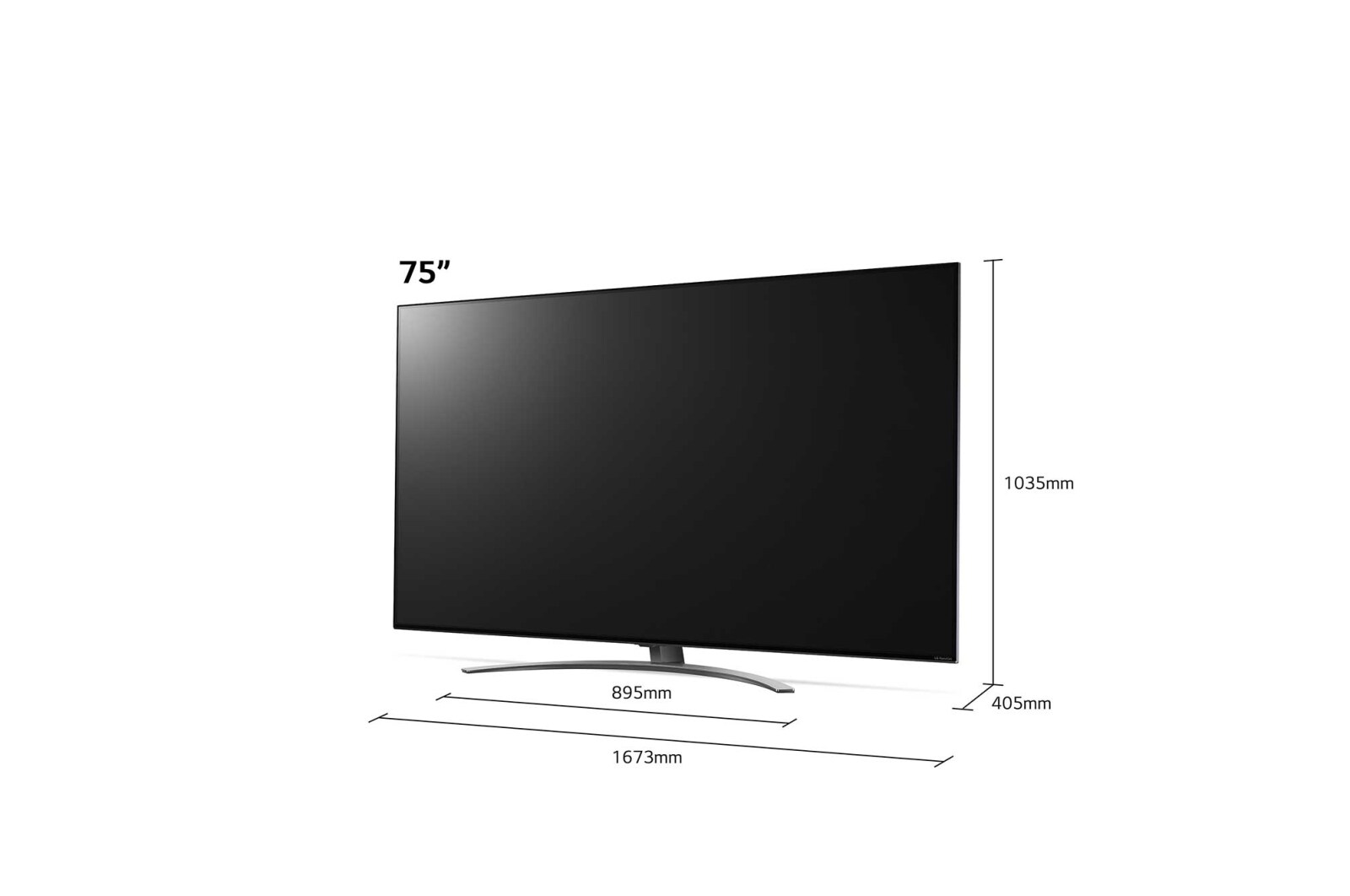 LG NanoCell NANO91 75" 4K Smart TV, 75NANO916PA