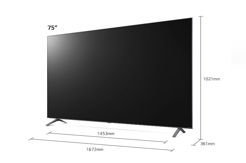 LG Nano99 75 inch 8K NanoCell TV, 75NANO996NA