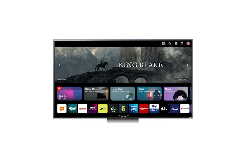 LG QNED81 75 inch 4K Smart UHD TV 2023, 75QNED816RE