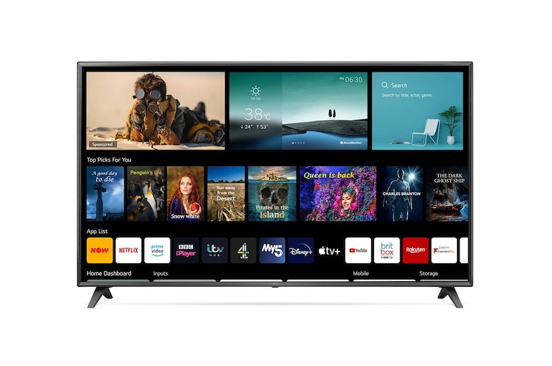 LG LED UP75 75" 4K Smart TV, 75UP75006LC