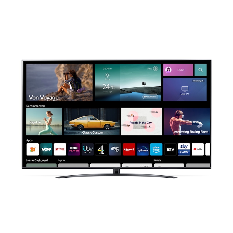 LG LED UQ81 75 inch 4K Smart TV 2022, 75UQ81006LB