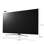 LG NanoCell NANO86 86" 4K Smart TV, 86NANO866PA