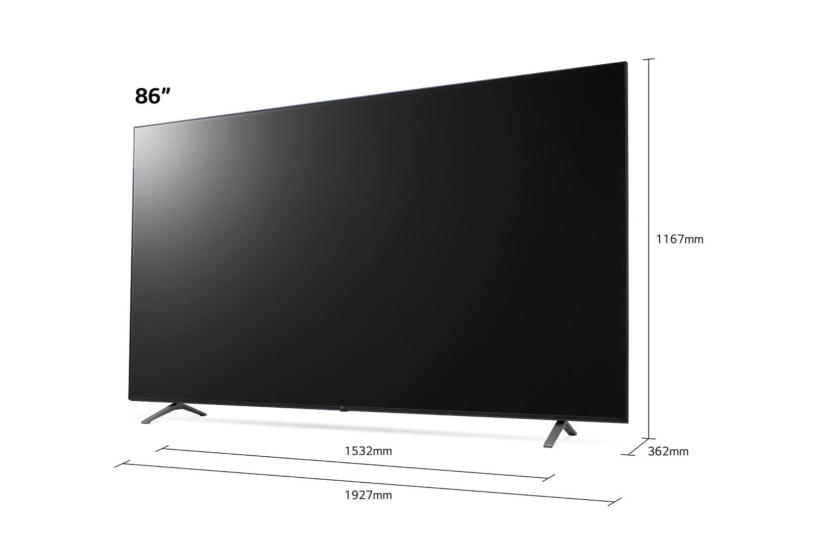 LG LED UP80 86" 4K Smart TV, 86UP80006LA