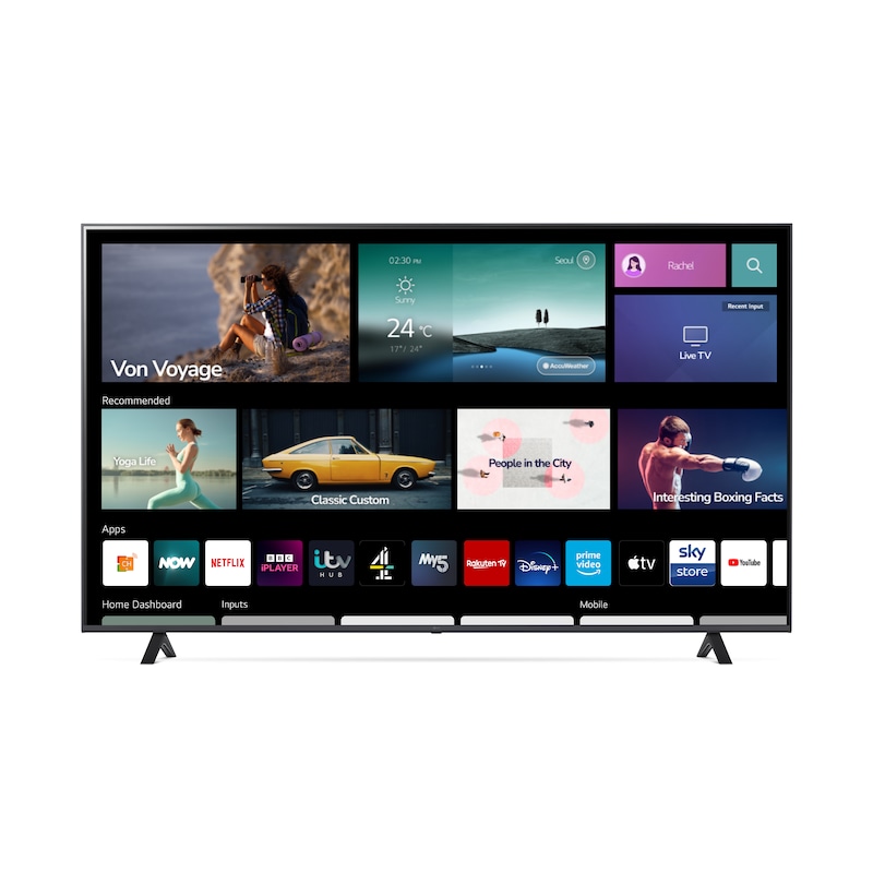 LG LED UQ80 86 inch 4K Smart TV 2022, 86UQ80006LB