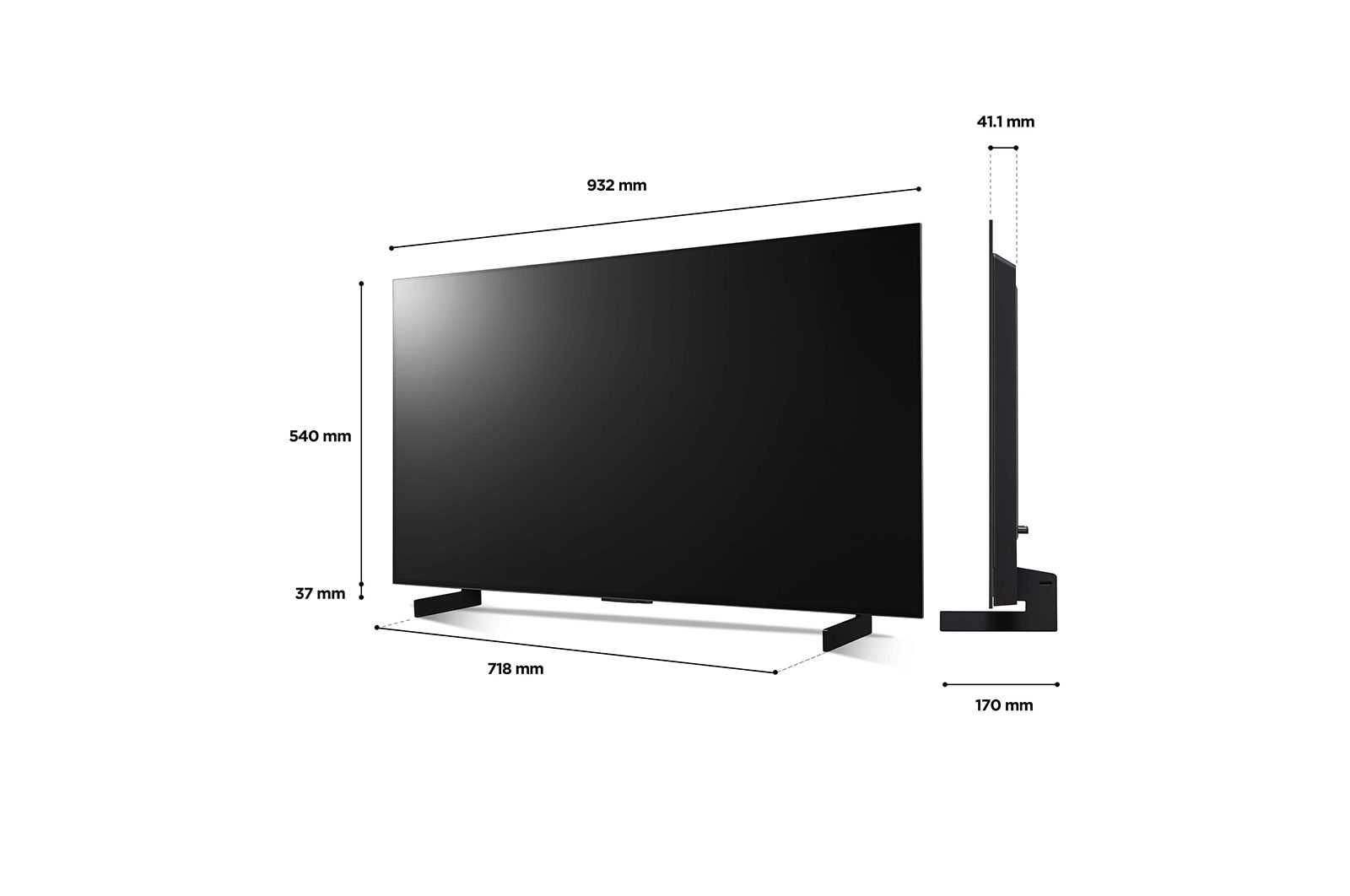 LG OLED evo C2 42, OLED42C24LA