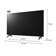 LG OLED A1 48" 4K Smart TV, OLED48A16LA