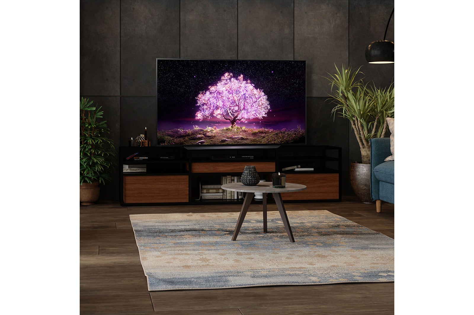 LG OLED C1 48" 4K Smart TV, OLED48C14LB